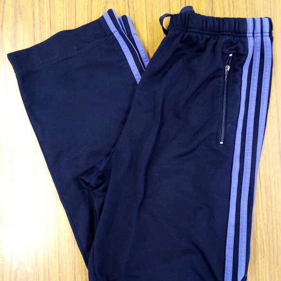 Vintage Adidas 3 Stripe Sweatpants Joggers Trainers - Picture 1 of 9